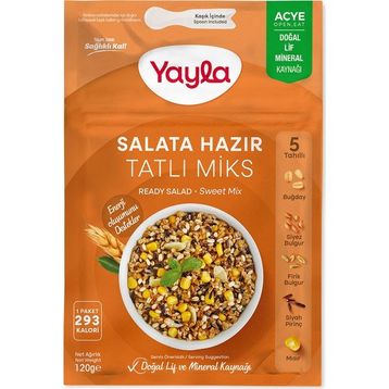 Yayla 120 gr Salata Hazır Tatlı Miks