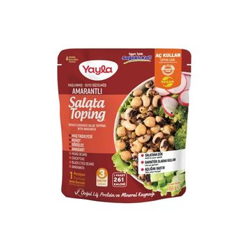Yayla 150 gr Haşlanmış Suyu Süzülmüş Amarantlı Salata Toping