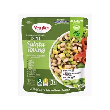 Yayla 150 gr Haşlanmış Suyu Süzülmüş Chialı Salata Toping