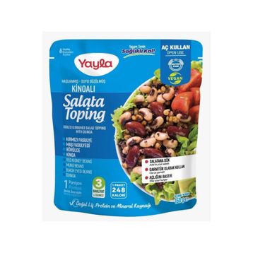 Yayla 150 gr Haşlanmış Suyu Süzülmüş Kinoalı Salata Toping