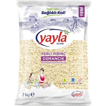 Yayla 2 kg Osmancık Pirinç