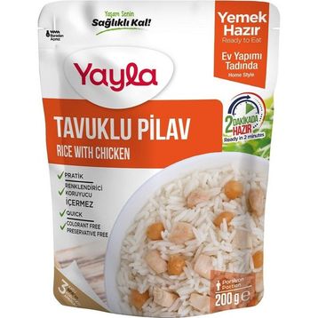 Yayla 200 gr Hazır Tavuklu Pilav