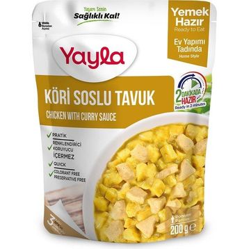 Yayla 200 gr Yemek Hazır Köri Soslu Tavuk