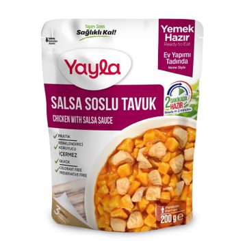 Yayla 200 gr Yemek Hazır Salsa Soslu Tavuk
