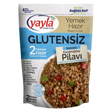 Yayla 250 gr Glutensiz Sebzeli Karabuğday Pilavı