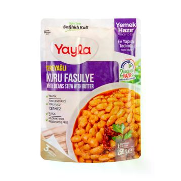 Yayla 250 gr Yemek Hazır Tereyağlı Kuru Fasulye