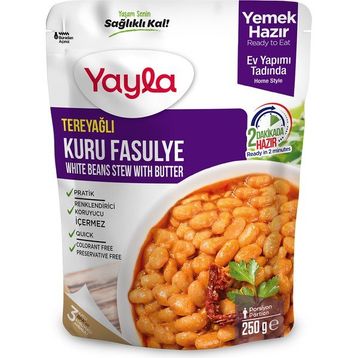 Yayla 250 gr Yemek Hazır Tereyağlı Kuru Fasulye