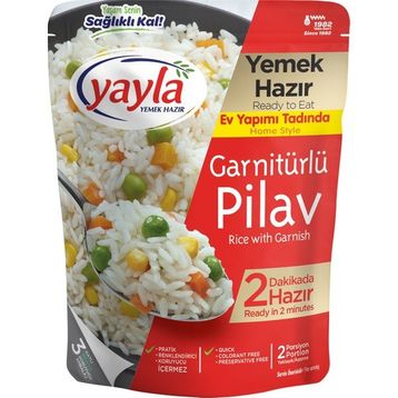 Yayla Hazır 250 gr Garnitürlü Pirinç Pilavı