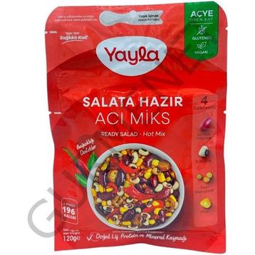Yayla Karışımı Acılı 120 gr Hazır Salata