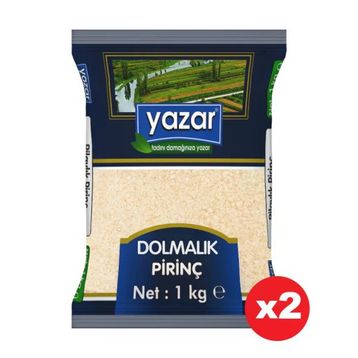Yazar 1 kg Dolmalık Kırık Pirinç (2 adet)