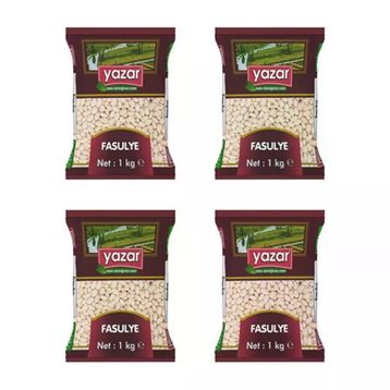 Yazar 1 kg Kuru Fasulye (4 adet)