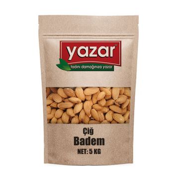 Yazar 5 kg Çiğ Badem İçi