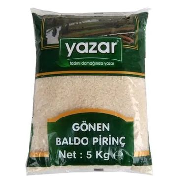 Yazar 5 kg Gönen Baldo Pirinç