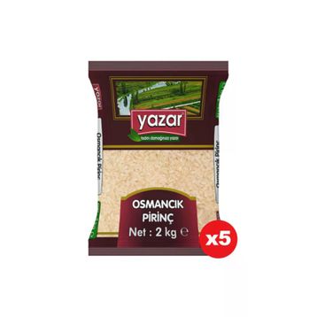 Yazar 5 kg Osmancık Pirinç (2 adet)