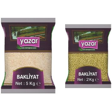 Yazar 5 kg Pilavlık Pirinç + 2 kg Yeşil Mercimek