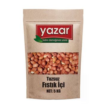 Yazar 5 kg Sade Çiğ Fıstık İçi