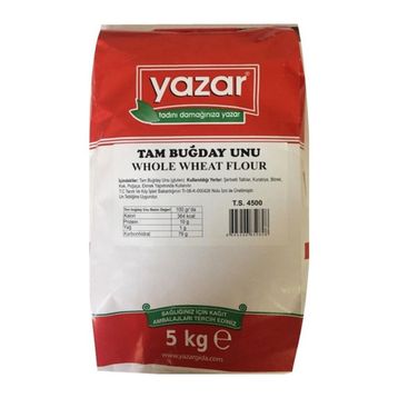 Yazar 5 kg Tam Buğday Unu