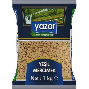 Yazar Yeşil Mercimek 1 kg