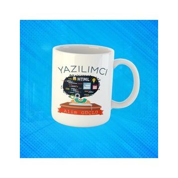 Yazılımcı Baskılı Kupa