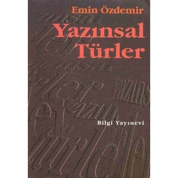 YAZINSAL TÜRLER - EMIN ÖZDEMİR
