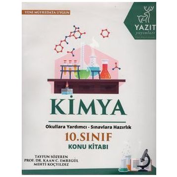 Yazıt 10. Sınıf Kimya Konu Kitabı