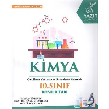 Yazıt 10. Sınıf Kimya Konu Kitabı
