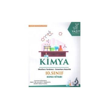 Yazıt 10. Sınıf Kimya Konu Kitabı