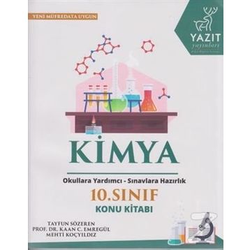 Yazıt 10. Sınıf Kimya Konu Kitabı