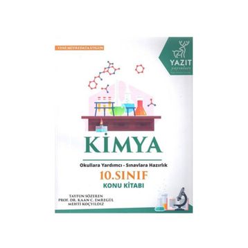 Yazıt 10. Sınıf Kimya Konu Kitabı