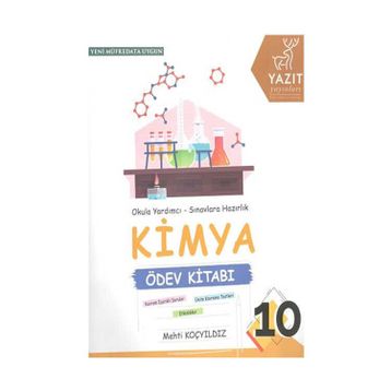 Yazıt Yayınları 10. Sınıf Kimya Ödev Kitabı