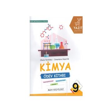 Yazıt Yayınları 9. Sınıf Kimya Ödev Kitabı