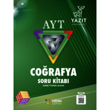 Yazıt Yayınları AYT Coğrafya Venn Serisi Soru Kitabı