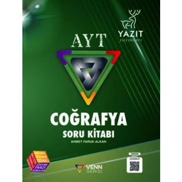 Yazıt Yayınları AYT Coğrafya Venn Serisi Soru Kitabı