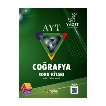 Yazıt Yayınları AYT Coğrafya Venn Serisi Soru Kitabı