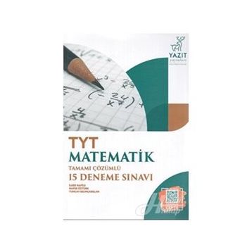 Yazıt Yayınları TYT Matematik Tamamı Çözümlü 15 Deneme