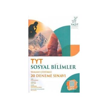 Yazıt Yayınları TYT Sosyal Bilimler Tamamı Çözümlü 20 Deneme Sınavı