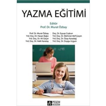 Yazma Eğitimi - Pegem Akademi Yayıncılık