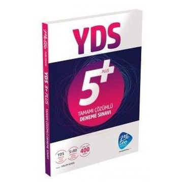 YDS 5 Plus Tamamı Çözümlü Deneme Sınavı Ankara Murat Yayıncılık