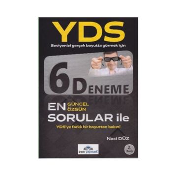 Yds 6 Deneme Sınavı - Naci Düz