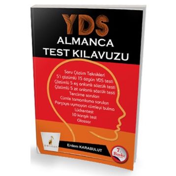 YDS ALMANCA TEST KILAVUZU - ERDEM KARABULUT