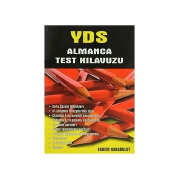 YDS ALMANCA TEST KILAVUZU - ERDEM KARABULUT