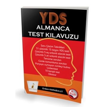 YDS ALMANCA TEST KILAVUZU - ERDEM KARABULUT