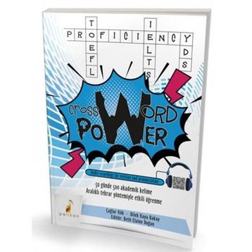 YDS Crossword Power 50 Günde 500 Akademik Kelime - Pelikan Yayınları