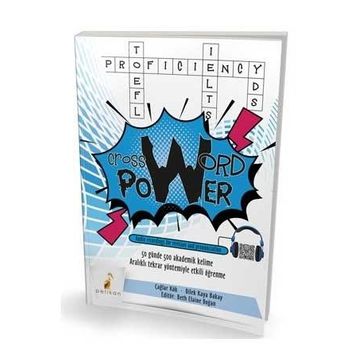 YDS Crossword Power 50 Günde 500 Akademik Kelime - Pelikan Yayınları
