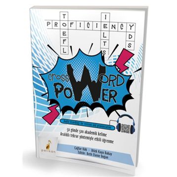 YDS Crossword Power 50 Günde 500 Akademik Kelime - Pelikan Yayınları