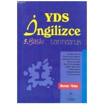 YDS İNGILIZCE - MUSTAFA TÜRKER
