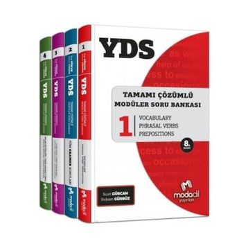 YDS Modüler Soru Bankası Seti Modadil Yayınları