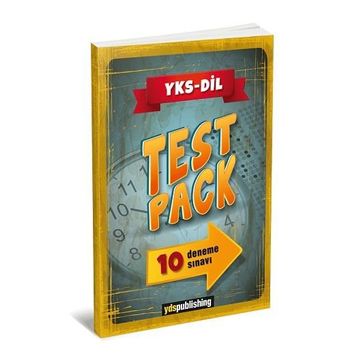 YDS Publishing Yayınları YKSDİL Test Pack 10 Deneme Sınavı