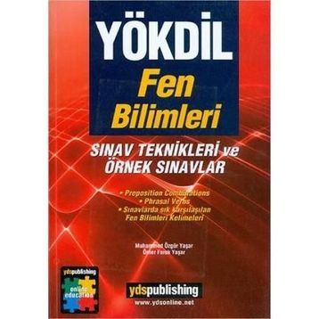 YDS Publishing Yayınları YÖKDİL Fen Bilimleri Sınav Teknikleri Ve Örnek Sınavlar