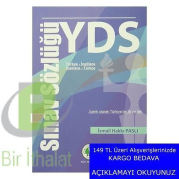 YDS Sınav Sözlüğü - İsmail Hakkı Paslı